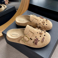 ADVBRIDGE  -  Cloud Slides for Women Pillow Soft Non-Slip Platform Sandals Lightweight Summer Slippers Indoor and Outdoor