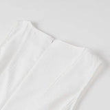 ADVBRIDGE  -  Women’s White Waist Dress Womens Dresses Sexy Shop Products Women's Summer Fashion Party Woman Short Sundress