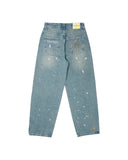 Advbridge Harajuku Streetwear Jeans Y2K Mens Pants Hip Hop High Waist Wide Leg Trouser Letter Embroidery Vintage Brown Baggy Jeans