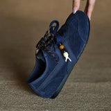 ADVBRIDGE  -  Comfortable and Versatile Lace-up German Training Shoes Women's Retro Fashion Soft Sole Casual Sneakers