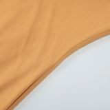ADVBRIDGE  -  Cocktail Party Sexy Temperament Halter Swinging Collar Open Back Sleeveless Strappy Mesh Patchwork Mini Dresses Club Outfit