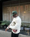 Advbridge Y2k American Harajuku Autumn and Winter Sweater for Men with Cherry Pattern Decoration Casual Loose Retro Lazy Sweater for Women