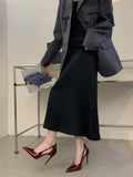 ADVBRIDGE  -  Burgundy Heels 11cm Ladies Party Shoes Black Patent Leather Stiletto High Heels  Classy Dress Shoes Women Summer Pumps Damen