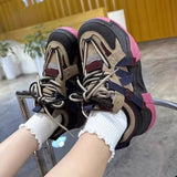 Advbridge Sneakers Woman Footwear High on Platform Athletic Sports Spring Autumn Shoes for Women Trends  Deals Korean New Casual Light