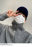 Advbridge Korean style niche autumn and winter buttoned men's and women's knitted sweaters cardigans trendy loose casual sweater coats top