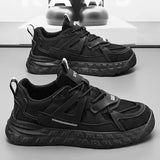 Advbridge Fashion Men Running Shoes Breathable Male Sports Shoes Anti-slip Men's Walking Shoes Outdoor Lace-up Sneakers