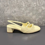 Advbridge Designer Summer Open Toe Woman Sandals Fashion Elegant Butterfly-knot Shoes Ladies Outdoor Party Dress Pumps