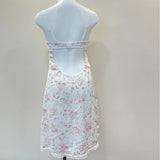 ADVBRIDGE  -  Vinatge Floral Printed Nightdress Women Sleepwear Suspender Pajamas Sexy Lingerie with Chest Pads Loungewear Sleep Dress
