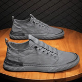 Advbridge Men Casual Shoes Breathable Ice Silk Canvas Shoes Outdoor Comfort Slip on Flat Vulacnized Sneakers for Men Zapatillas De Hombre