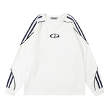 Advbridge Men Streetwear Hip Hop Striped Patchwork Hoodie Long Sleeve Harajuku Sweatshirt Oversized Autumn Loose Cotton Causal Tops Tees