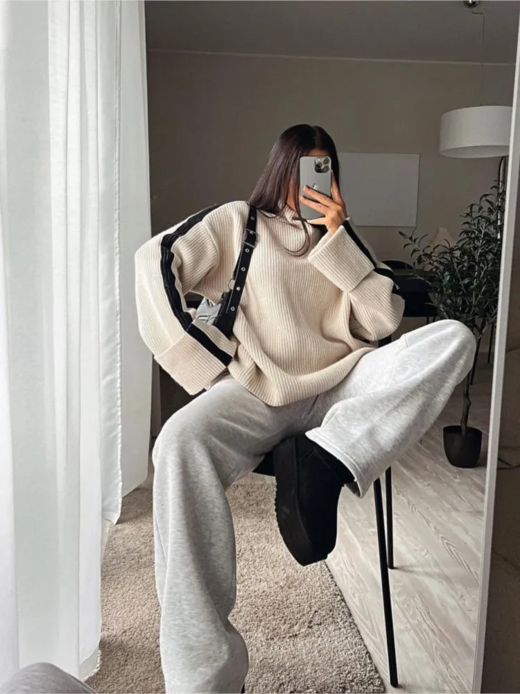 Advbridge aspen outfit winter Snug Symphony Turtleneck Sweater