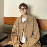 Advbridge Spring and Autumn Casual Jacket Spring and Autumn Vintage Fashion Jacket Men's Jacket Coat Streetwear Men's Clothing C64
