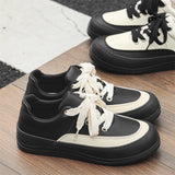 ADVBRIDGE  -  Men’s Trendy Skate Shoes– Cool Street Style, Retro American Design, Thick Sole, Casual & Multipurpose