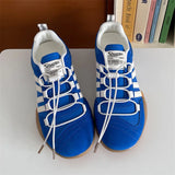 ADVBRIDGE  -  Retro Fashion Trend Casual Flat Ballet Style Single Shoes for Women New Spring Comfortable Versatile Shallow Mouth Sneakers