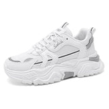 ADVBRIDGE  -  Student thick soled mesh breathable casual sports shoes four seasonal men's outdoor soft sole comfort running shoes male sneaker