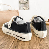 ADVBRIDGE  -  Unisex High-Top Vulcanized Canvas Sneakers Solid Green/Black Lace-Up All-Season Student Casual Shoes Low Top Skate Shoes