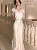 Advbridge  -  Summer New Elegant Midi Dresses For Women Fashion Party Office Lady French Fashion Sleeveless Female Clothes