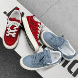 ADVBRIDGE  -  Men's Trendy Shoes–2025 Spring New Arrivals, Versatile Low-Top Canvas Sneakers for Students. Ideal for Teenagers As Casual Shoes