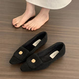 Advbridge Designer Vintage Women Loafer Shoes Fashion Shallow Slip On Shoes 2025 Spring Autumn Elegant Low Heels Shoes