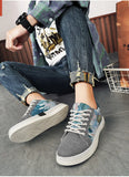 ADVBRIDGE  -  Canvas Men's Shoes Versatile Summer Trend Sports And Leisure Low Top Board Shoes Men's Cloth Shoes Soft Soles Work Shoes