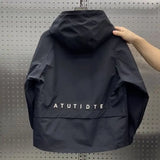 Advbridge New Workwear Hooded Loose Jacket Men's Korean Version Versatile Submachine Jacket Youth Fashion Hooligan Jacket