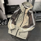 Advbridge Streetwear Techwear Jacket Women Windbreaker Vintage Anorak Harajuku Oversize Zipper Hooded Korean Reviews Many Clothes
