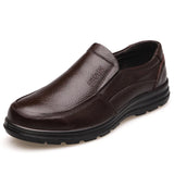 Advbridge New High Quality Genuine Leather Shoes Men Flats Fashion Men's Casual Shoes Brand Man Soft Comfortable Lace up Black ZH740