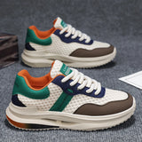 ADVBRIDGE  -  Casual Shoes Men Designer Luxury Women Thick Sole Tennis Chunky Sneakers Muffin Sport Shoes Male Board Footwear