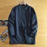 Advbridge Men‘s Wintern outfits Men's Elegant Windbreaker Korean Style Simple Cotton Jacket for Warmth in Winter Medium Length Lapel Trench Coat Button Up Top Advbridge Men‘s Wintern outfits