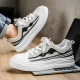 ADVBRIDGE  -  Men's Sneakers with Vulcanized Vulcanization, A New and Trendy Design, Are Versatile and Anti-slip Throughout The Four Seasons