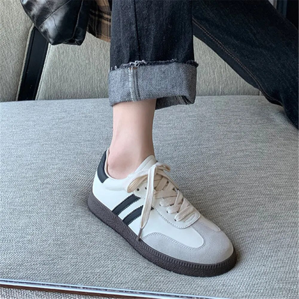 Advbridge Spring Summer Sneakers Women's Genuine Leather Shoes Female Flats Shoes Woman Sport Sneakers zapatillas mujer