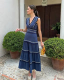 ADVBRIDGE  -  Women's Fringe Dress Dresses on Sale Clearance Sexy Costume Long Robe Femme Elegant Fashion Summer De Soiree