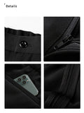 Advbridge Spring Autumn Casual Pants Men Korean Fashion Stretched Polyester Loose Draped Slacks Straight Trousers Male Semi-Wide Suit Pant