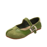 ADVBRIDGE  -  Women Marie Janes Flat Sandals Shoes Woman Sport Sneaker 2025 Trend Summer Loafers Casual Shoes for Women Comfort Soft Leather