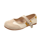 ADVBRIDGE  -  Women Marie Janes Flat Sandals Shoes Woman Sport Sneaker 2025 Trend Summer Loafers Casual Shoes for Women Comfort Soft Leather