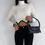 Advbridge aspen outfit winter Knit Comfort Turtleneck Sweater