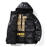 Advbridge 7XL Winter Men Fashion Warm Parkas Jacket Coat Men Hat Waterproof Thick Fleece Parka Men Casual Detachable Windproof Parkas Male