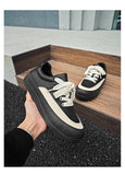 ADVBRIDGE  -  Men’s Trendy Skate Shoes– Cool Street Style, Retro American Design, Thick Sole, Casual & Multipurpose