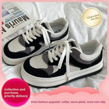 ADVBRIDGE  -  Unisex Canvas Slip-On Shoes Flat Bottom Versatile White Sneakers Student Fashion Spring Summer New Style Rubber Sole Adults