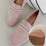 Advbridge  -  Square Toe Loafers Slip On Shoes Women Soft Comfortable Ballet Boat Sneakers Simple Shallow Breathable Office Flats