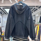 Advbridge Reverse design process solid color hoodie