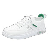ADVBRIDGE  -  Fashion White Platform Sneakers Outdoor Breathable Sport Shoes Men Casual Shoes Lightweight Running Shoes Mens Tennis Shoes