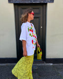 Advbridge Popular Casual Summer food Graphic T Shirts Harajuku Streetwear Gothic Clothes All Cotton Oversized Y2k Tops Goth Women Clothing