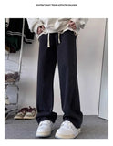 Advbridge American Retro Jeans Men's New Style Cool and Stylish Explosive Street Style Slightly Flared High-end Straight Leg Pants Trendy