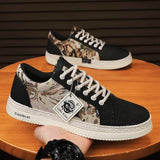 ADVBRIDGE  -  Canvas Men's Shoes Versatile Summer Trend Sports And Leisure Low Top Board Shoes Men's Cloth Shoes Soft Soles Work Shoes