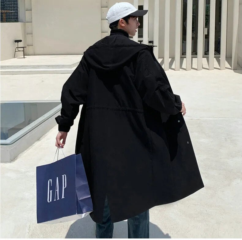 Advbridge Men Hooded Jacket Spring Autumn Men's Casual Streetwear Slim Windbreaker High Quality Jacket Man Clothing 3XL