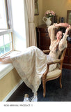 ADVBRIDGE  -  French Style Retro Dress Women's Spring Print Chiffon Fairy Dresses for Sweet Long Sleeve Korean Style Fashion Vstidos Elegant