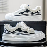 ADVBRIDGE  -  Men's Sneakers with Vulcanized Vulcanization, A New and Trendy Design, Are Versatile and Anti-slip Throughout The Four Seasons