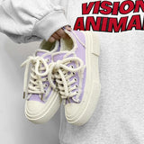 ADVBRIDGE  -  New Design Men Women Casual Skate Shoes Unisex Trendy Canvas Sneakers Breathable Soft Students Sports Shoes Lace Up 35-44