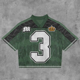 Advbridge Summer New Men Sports Short-sleeved T-shirt Breathable Quick-drying Clothes Hip-hop Retro Holiday Party Jerseys Rugby Clothes